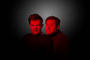 Petr Čtvrtníček a Václav Kopta - Marná lásky snaha, premiéra LSS 2024, zdroj: © AGENTURA SCHOK, foto: Pavel Mára