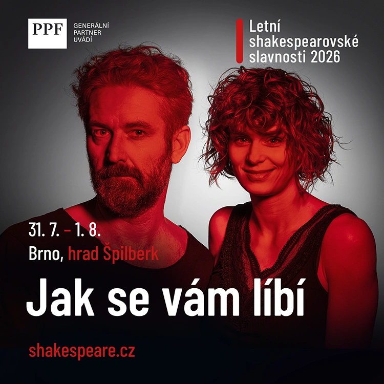 Jak se vám líbí, Letní shakespearovské slavnosti Brno 2026