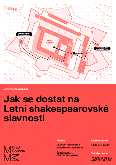 Jak se k nám dostanete - Brno, Špilberk