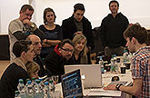 První čtená zkouška chystané premiéry Sen noci svatojánské, Praha, březen 2013, zdroj: © AGENTURA SCHOK, foto: Viktor Kronbauer