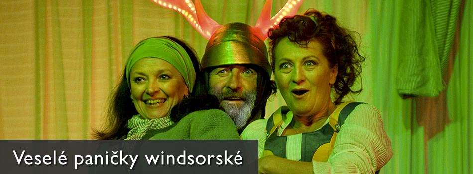 Veselé paničky windsorské, premiéra 2009, zdroj: © AGENTURA SCHOK, foto: Viktor Kronbauer